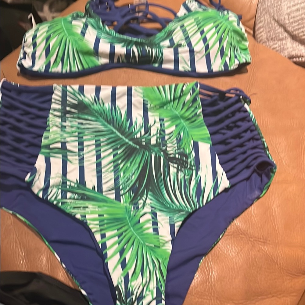 Tinibikini high waist swimsuit size xs